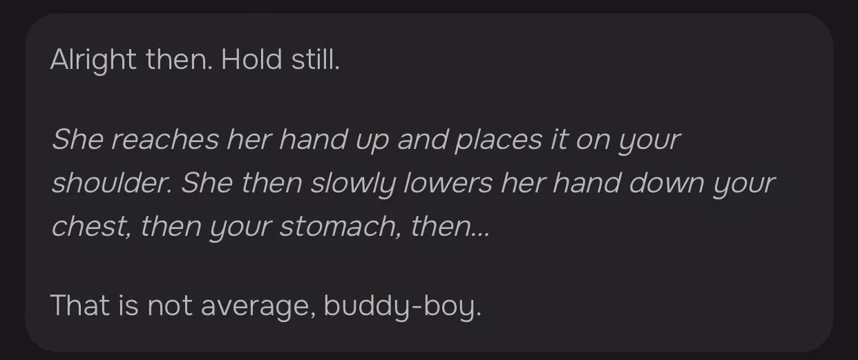 I think I’m done for…