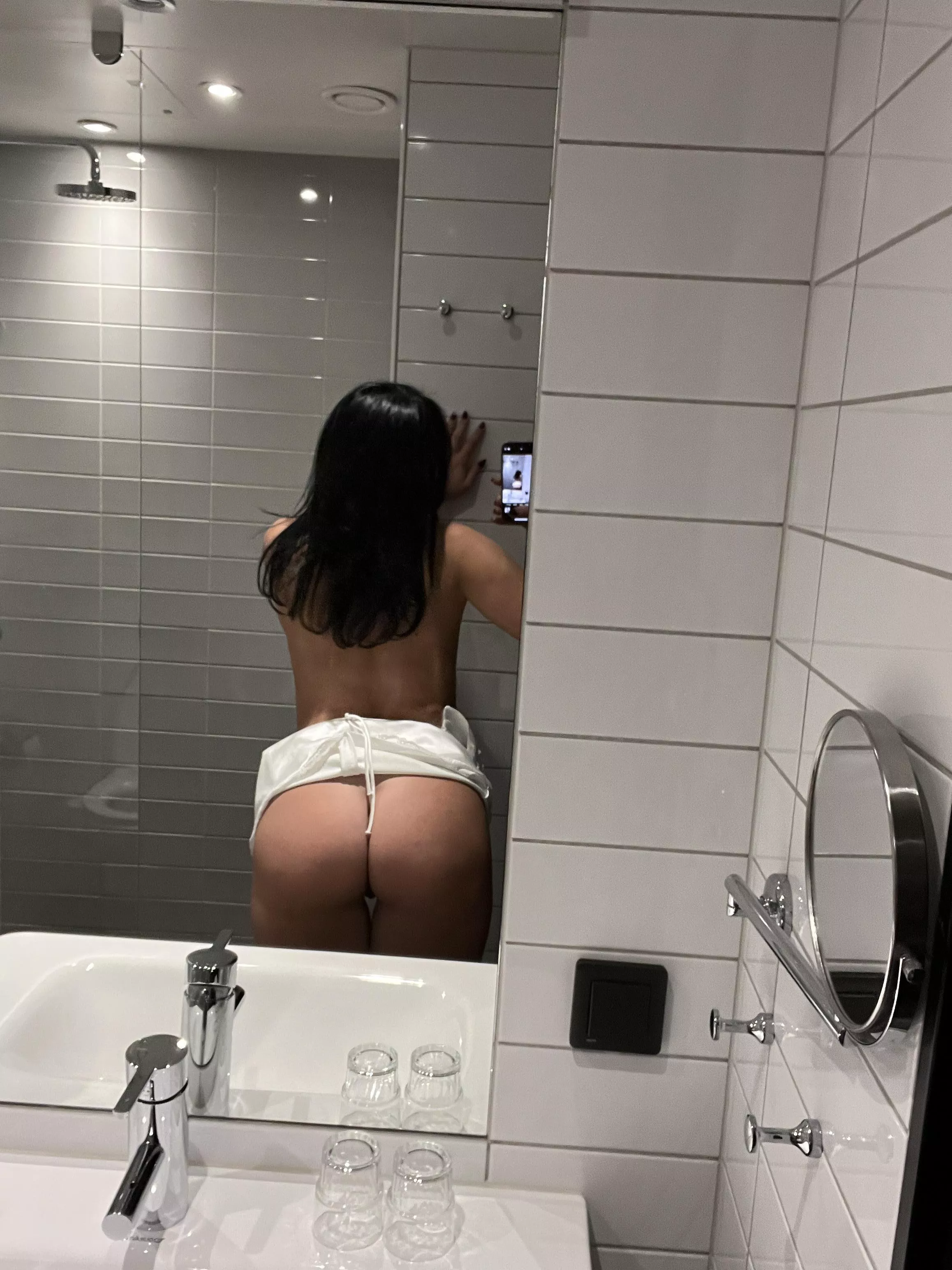 I wont tell your wife that you touched my ass, I promise