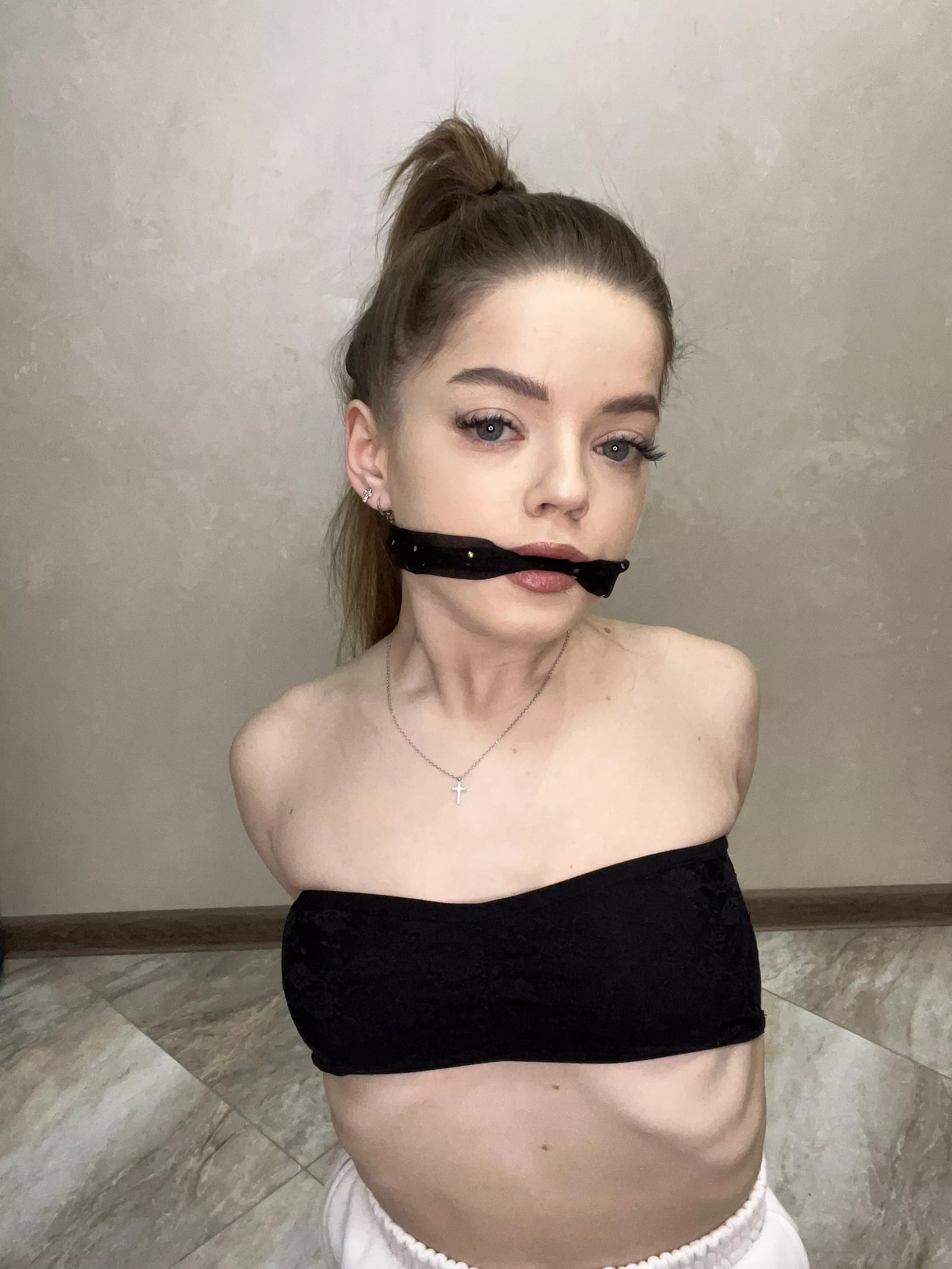 I'm completely unarmed in front of you