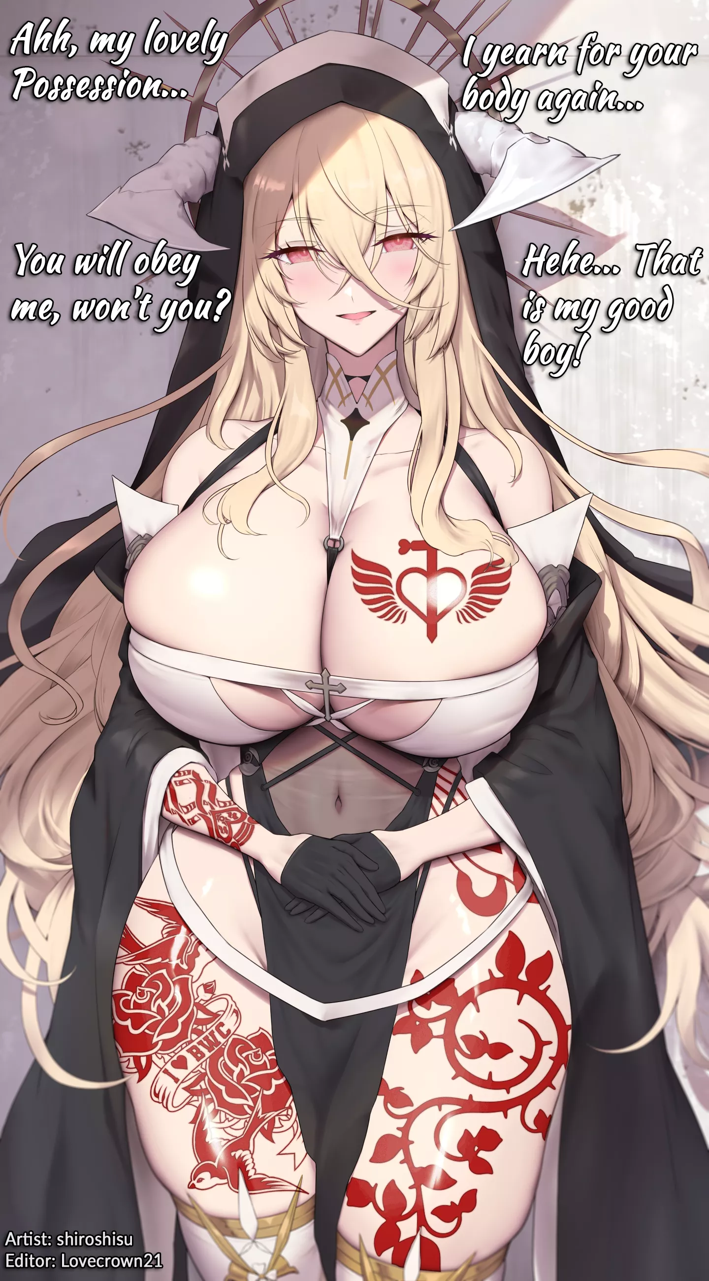 Implacable has been feeling herself grow ever more possessive of you, especially since she managed to take a sample of your bountiful white cock. Today she managed to corner you out of sight of everyone and her eyes tell stories of a predator finally cor Implacable has been feeling herself grow ever more possessive of you, especially since she managed to take a sample of your bountiful white cock. Today she managed to corner you out of sight of everyone and her eyes tell stories of a predator finally cor