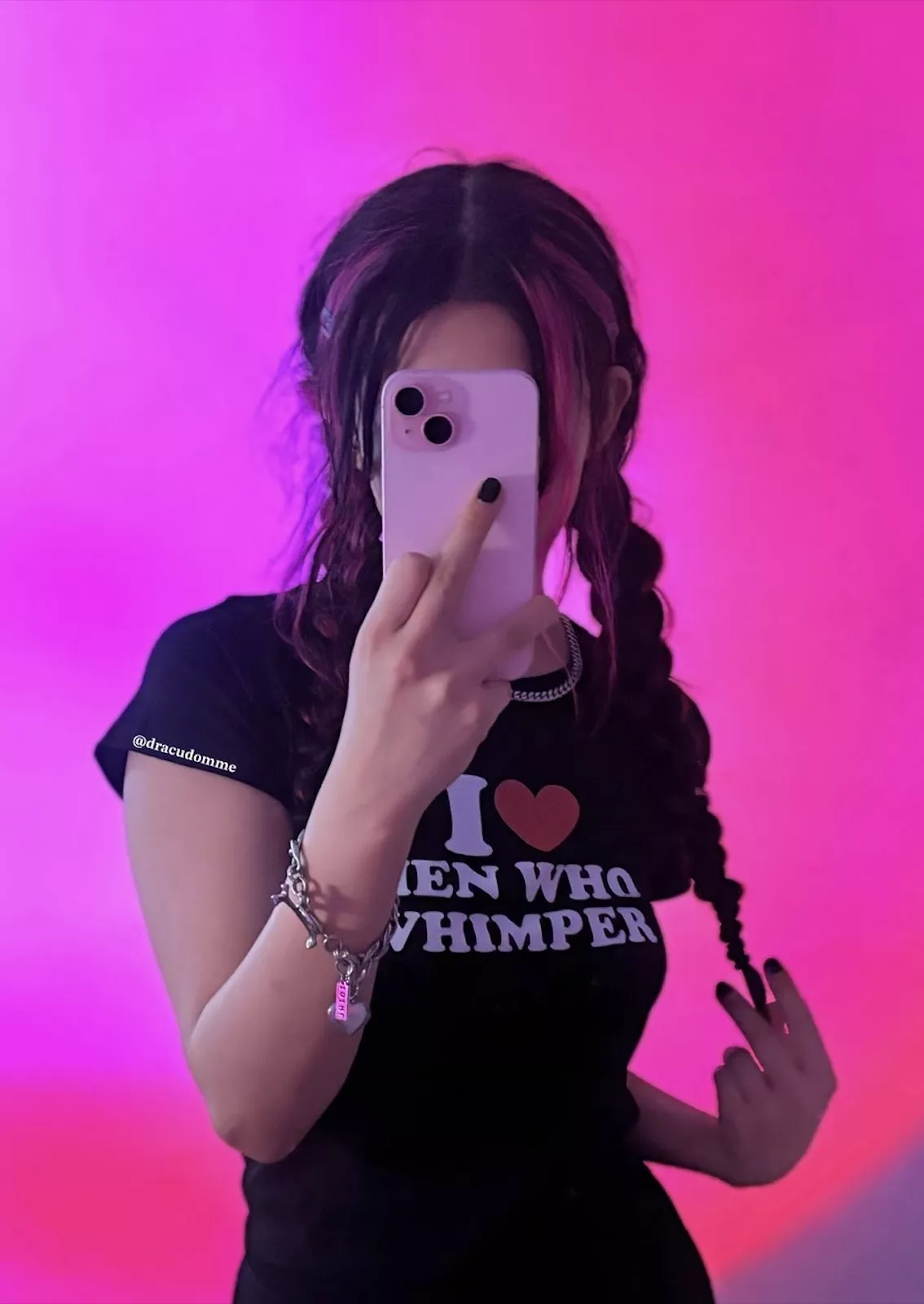 it's literally JUST a selfie. why are you leaking?