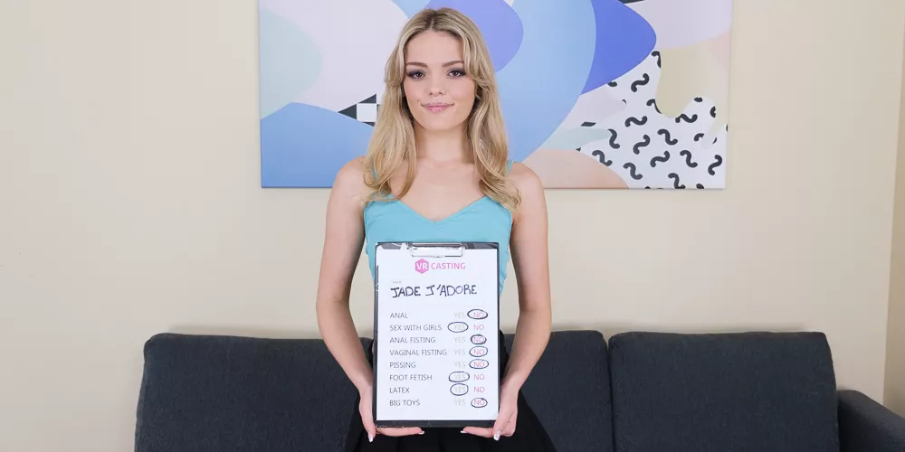 Jade Jadore @Czech VR Casting Dec 2