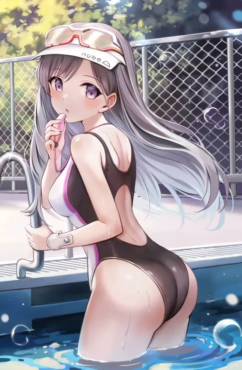 Kiriko in the Pool [Idolmaster]
