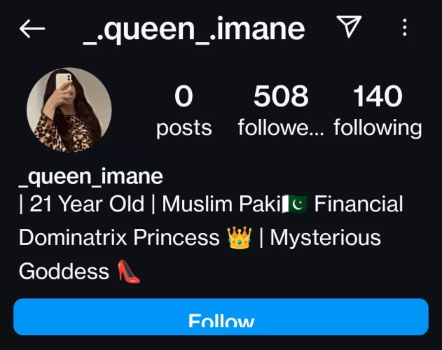 Legit 21F goddess, Her username is ( _.queen_.imane ) Verified, Add her up!