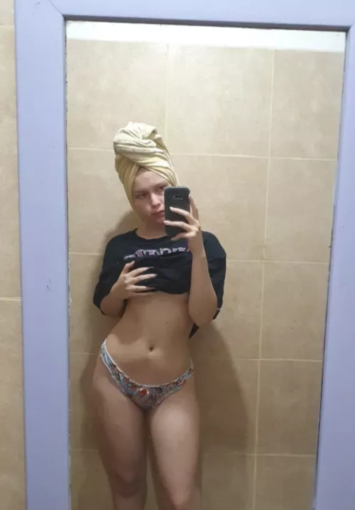 Let's take a shower! 