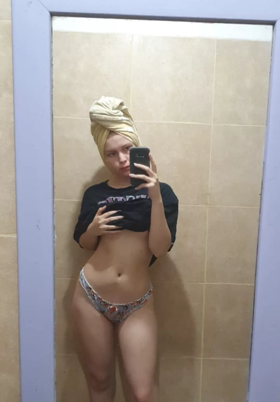 Let's take a shower! 