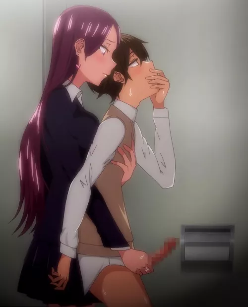 Letting her touch it