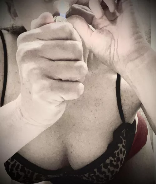 Lighting up for BOOBS