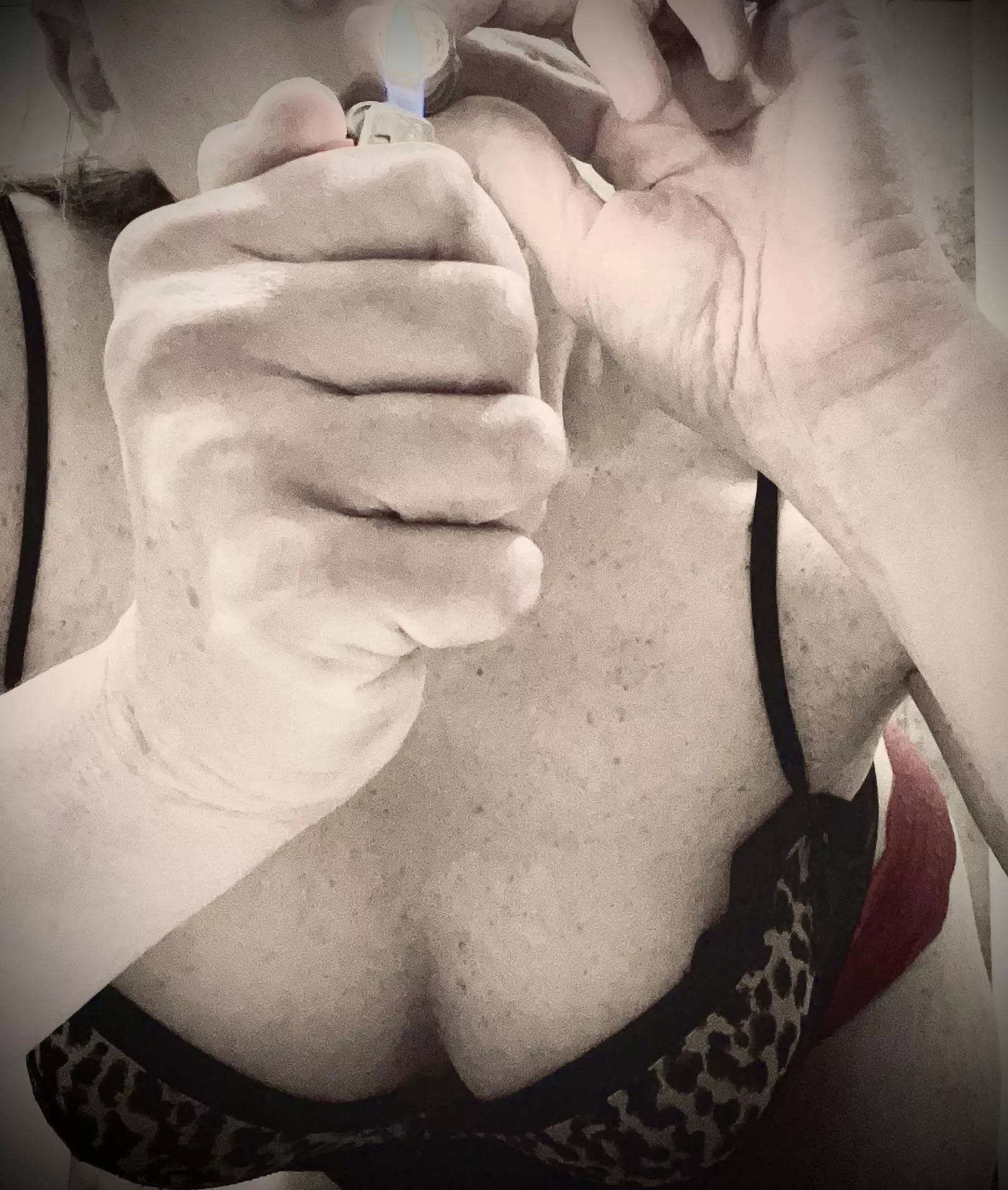 Lighting up for BOOBS