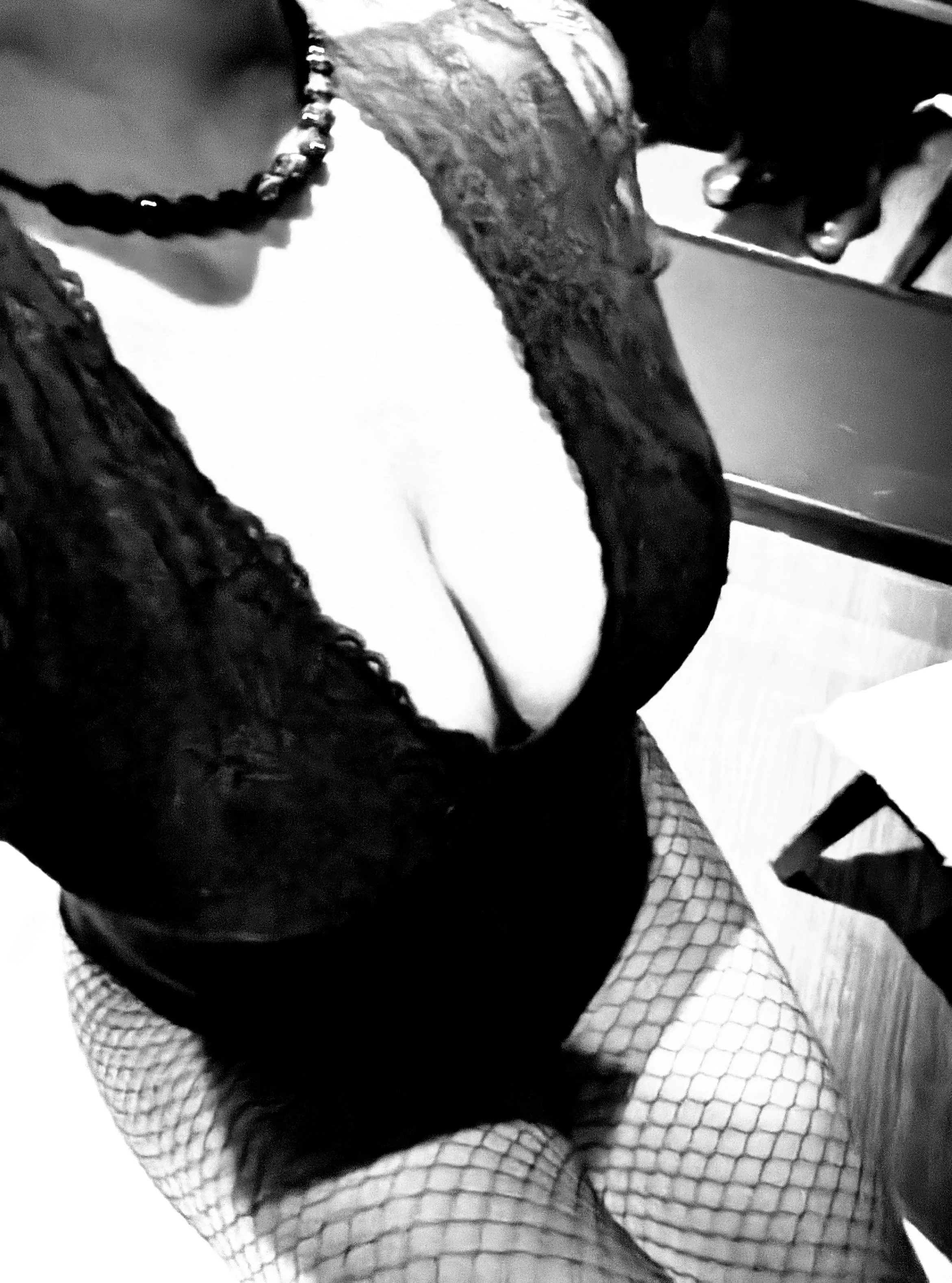 Like my tights?🖤(F)