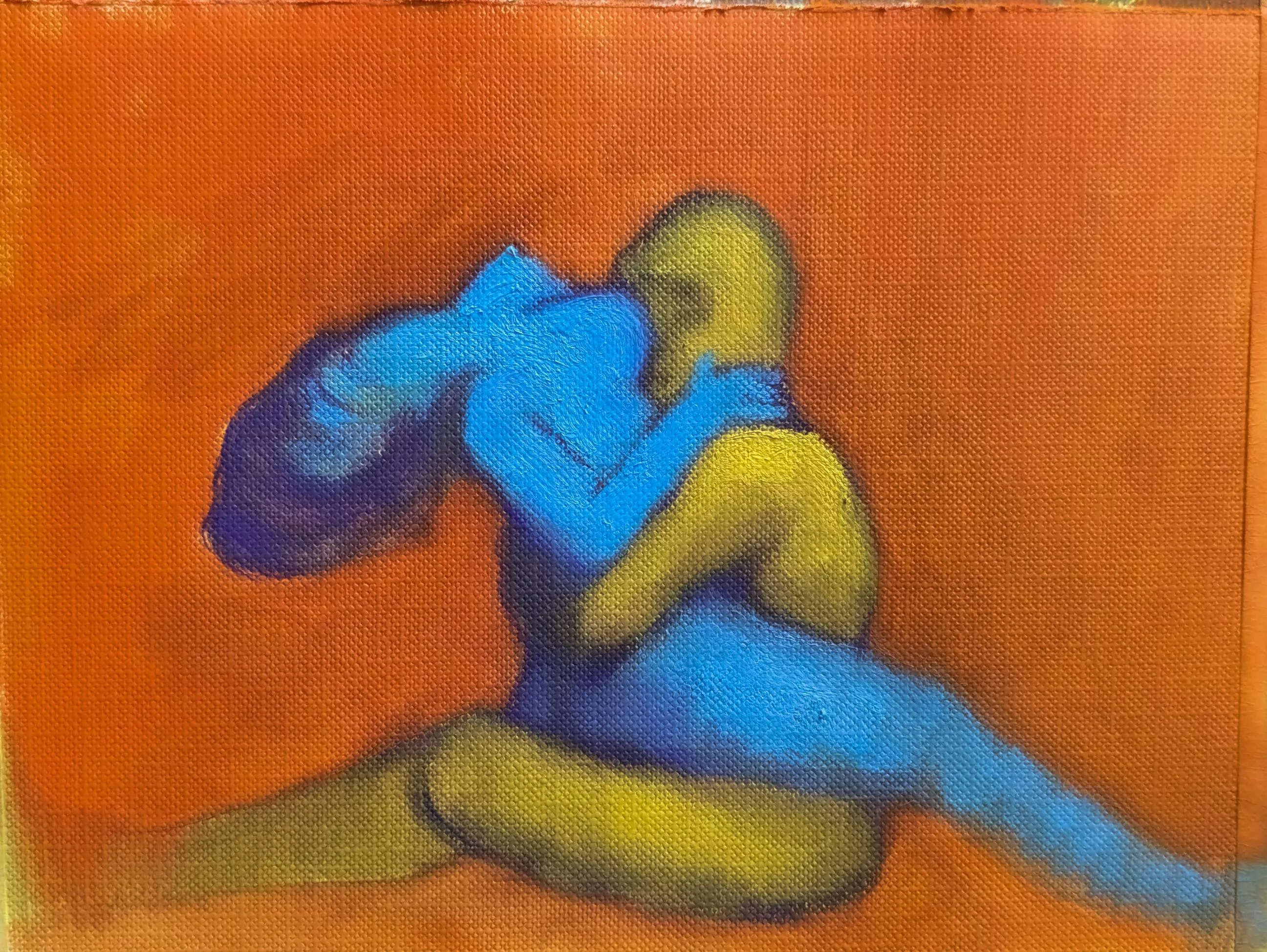 Lovers - painted sketch by me