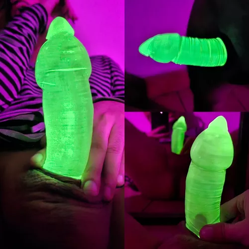 [M] my neon cock