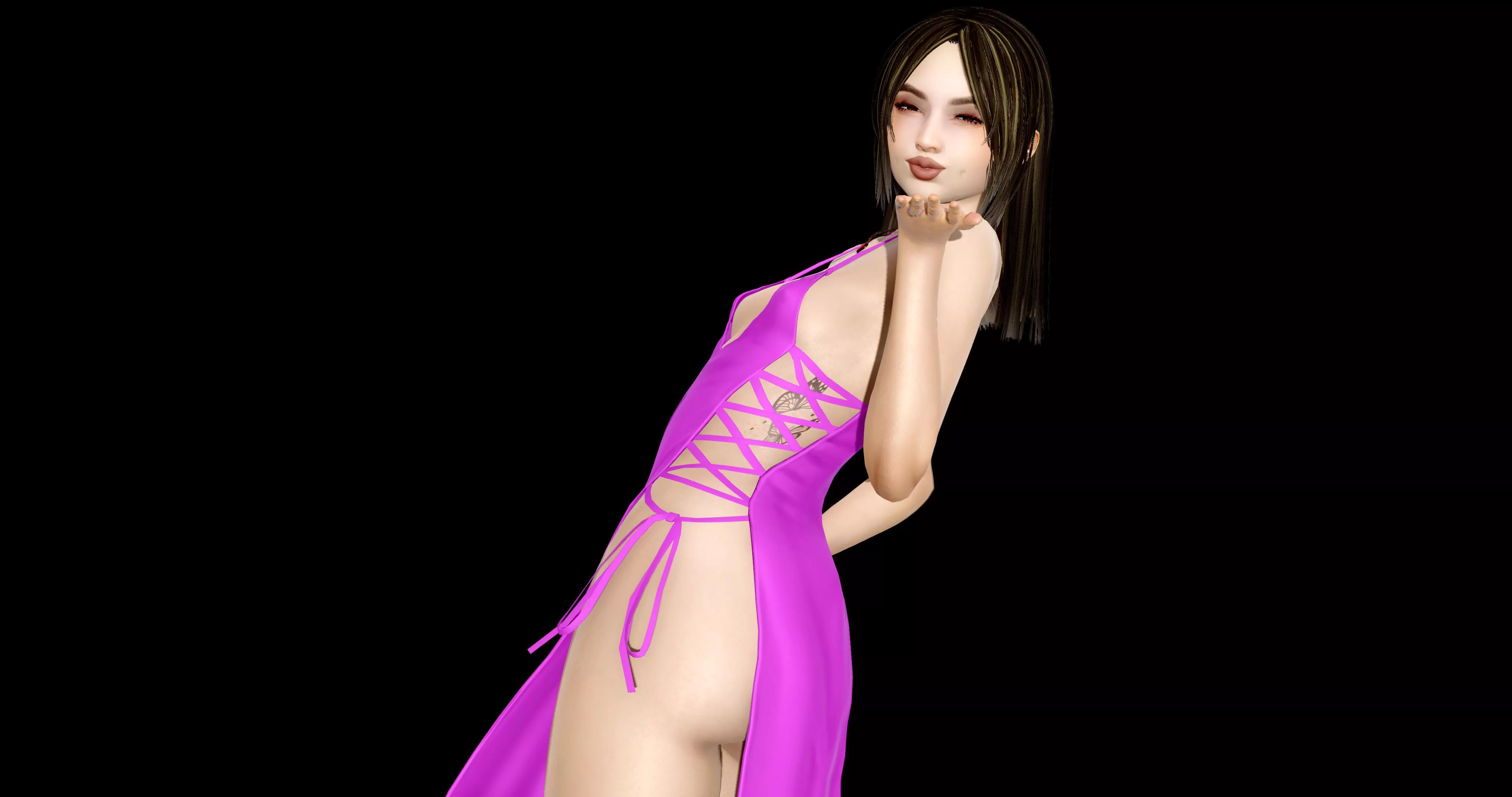 Maddy saying hello! (Samjumpman37) [Honey Select 2]