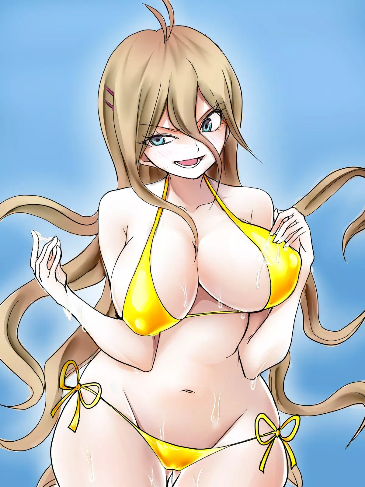 Miu getting out of the water (unknown)