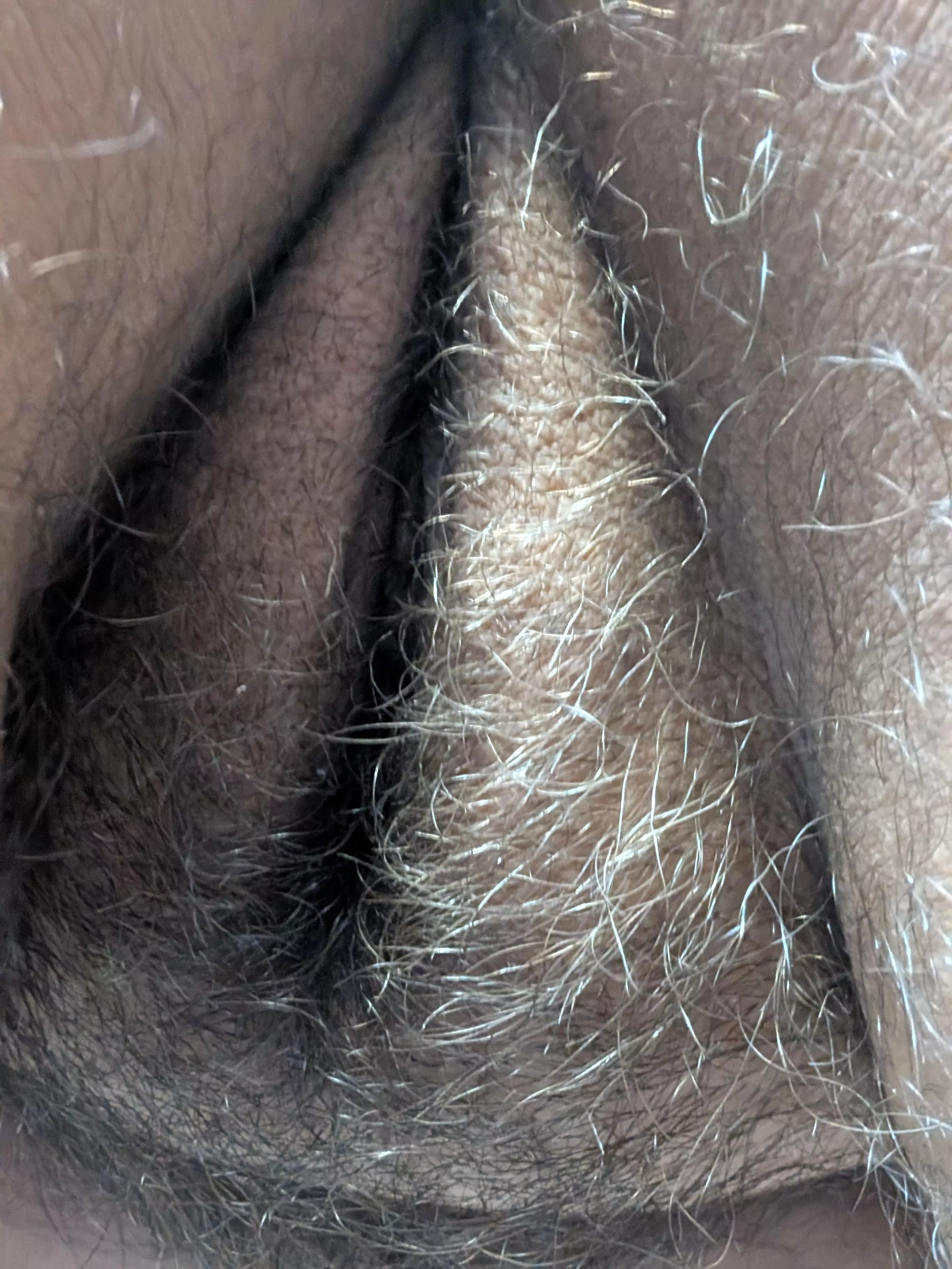 Mommy's fuzzy bush, part of your complete breakfast ;) 