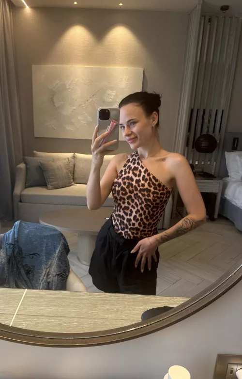 morning selfie for you daddy