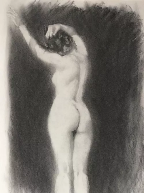 Morning stretch in a morning sketch