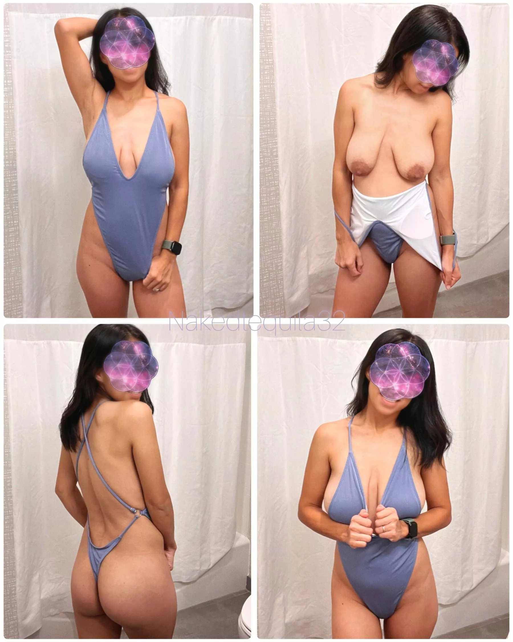 My bathing suit was a hit with hubby and his friends