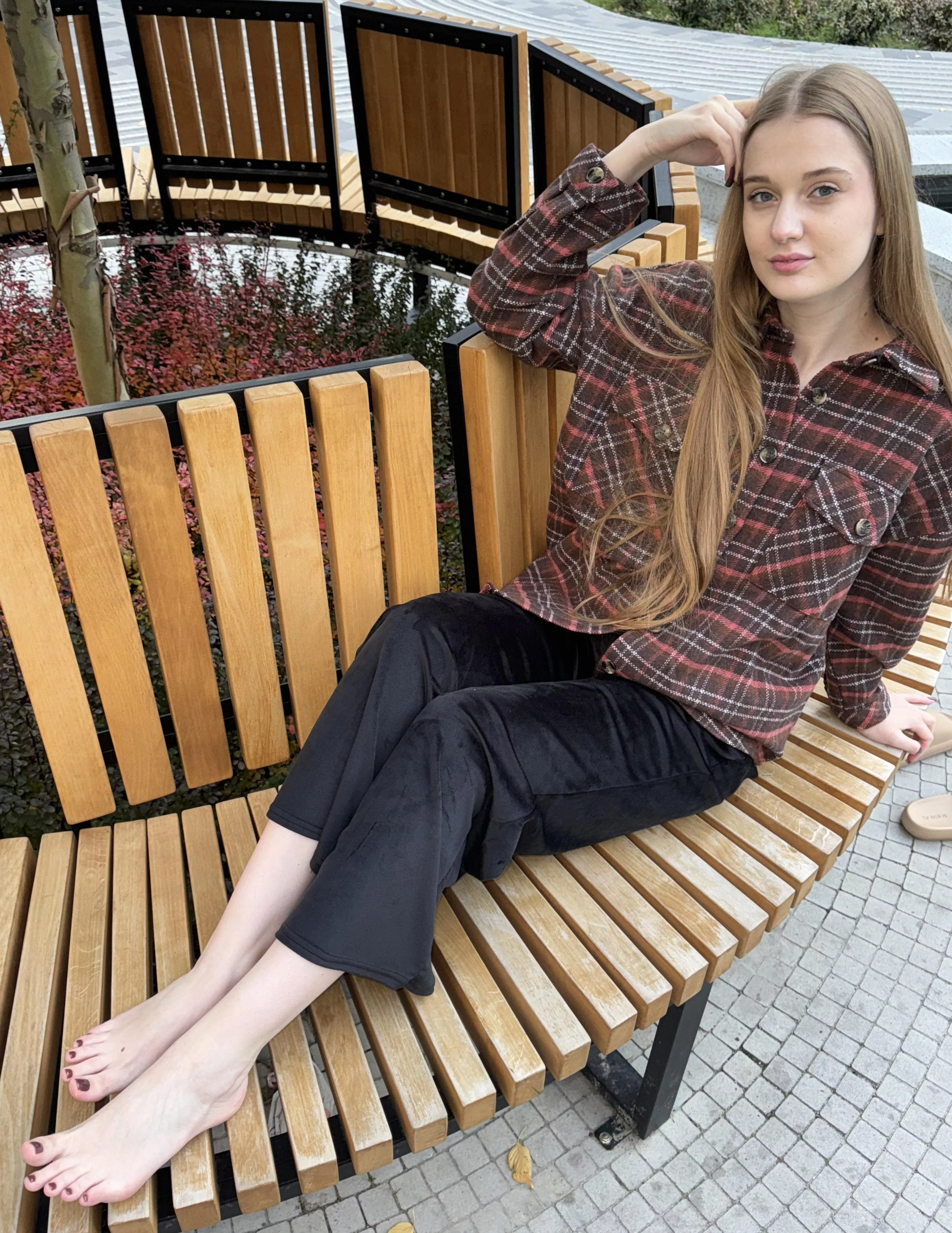 My cute picture of me outside