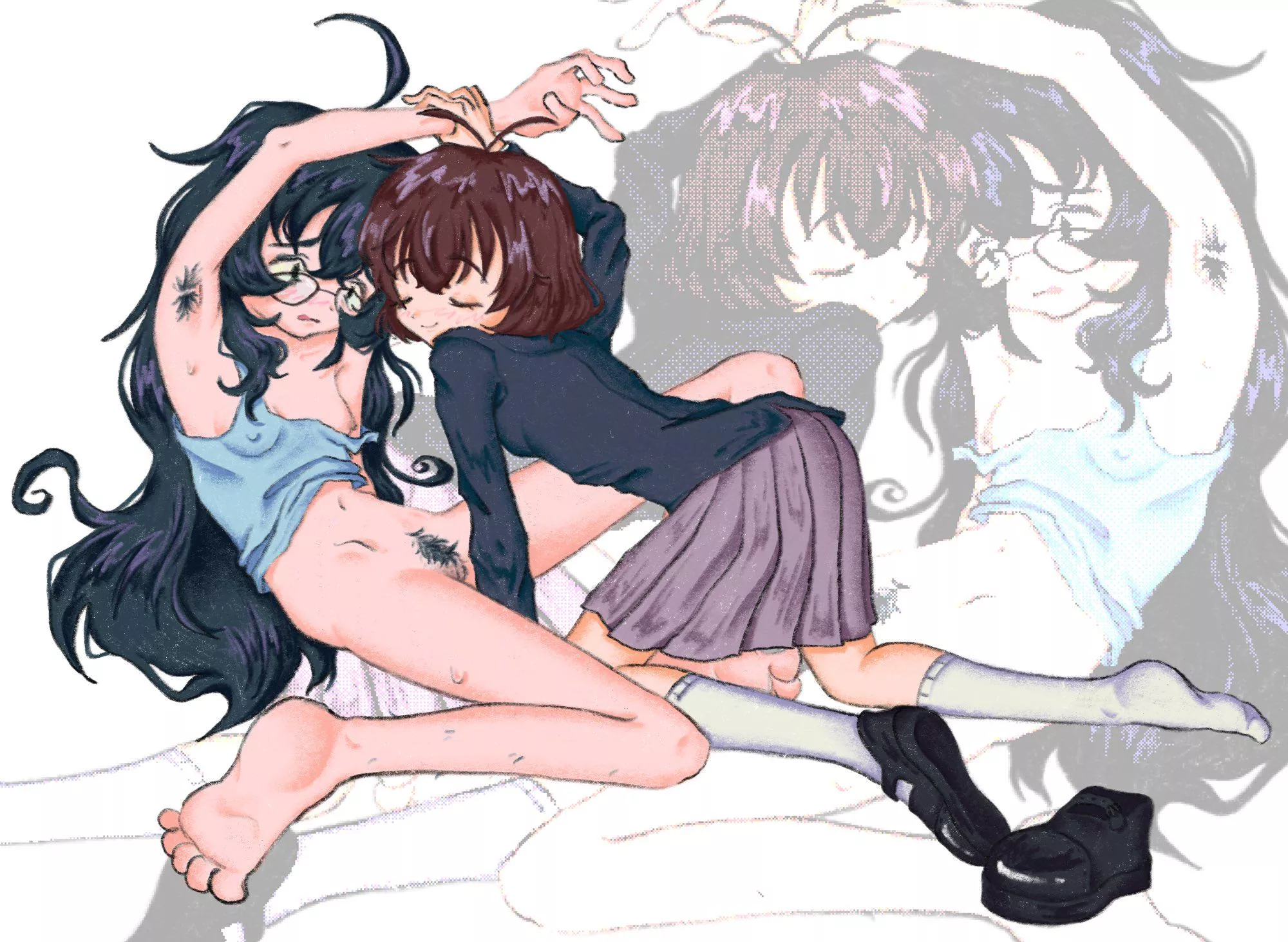 My Kaguhara-san’s fetish notebook fanart