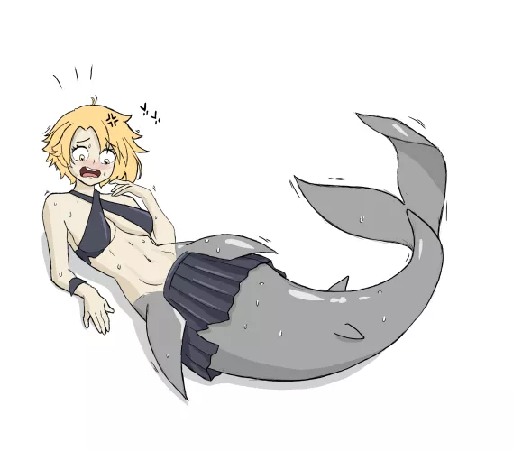 [OC] What happened here? Mermaid TF