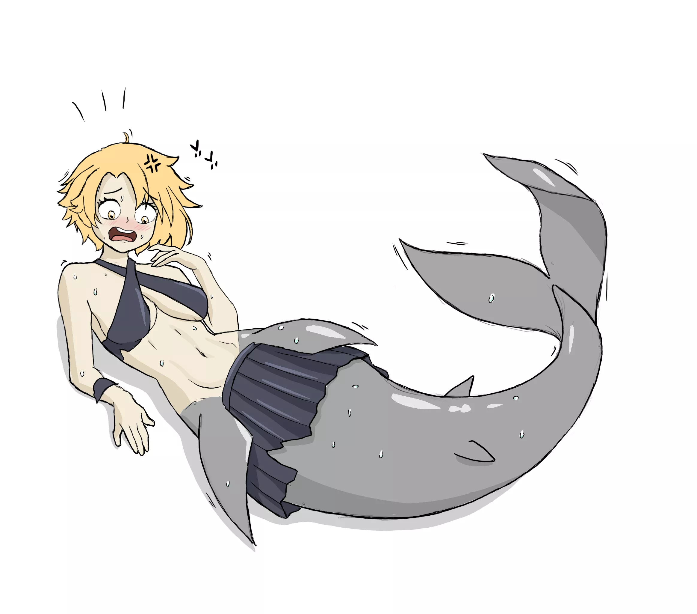 [OC] What happened here? Mermaid TF
