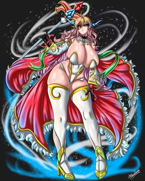 Onisaki Kirara Christmas Fanart Original Custome (Allluispower_art)