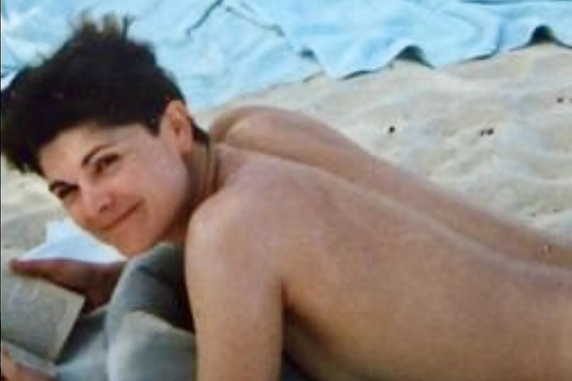 Orient Beach with a good book! 