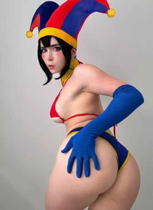 Pomni from The Amazing Digital Circus by Sweetie Fox