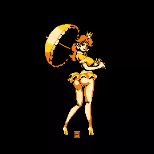 Princess Daisy on a Stroll