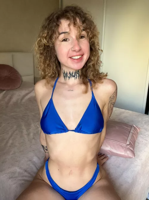 Pull down my bathing suit and suck my nipples