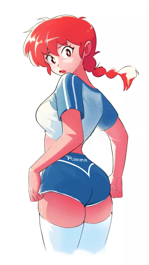Ranma in short shorts [Ranma 1/2]