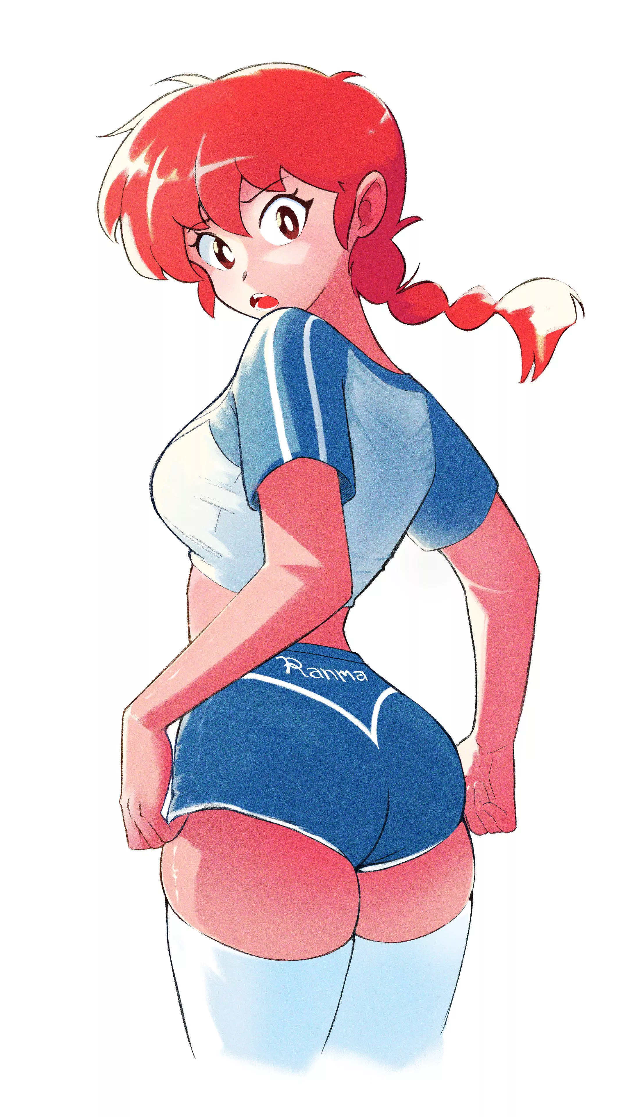 Ranma in short shorts [Ranma 1/2]