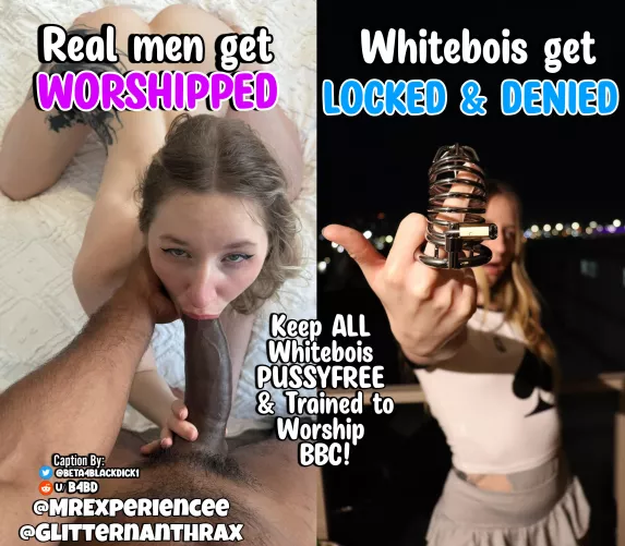 REAL men vs Whitebois 
