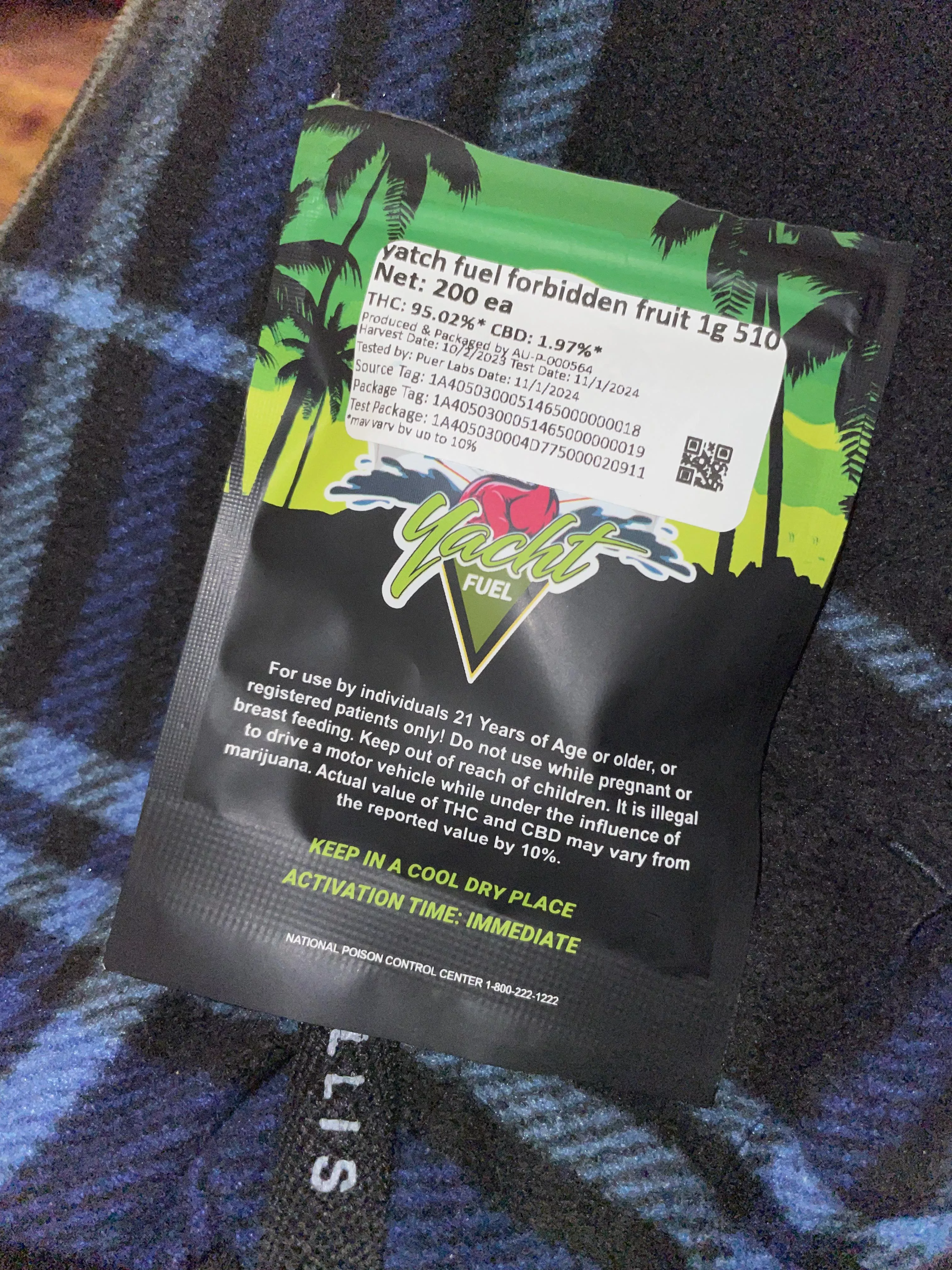 Real or fake? Friend said he bought it in Michigan dispensary. 