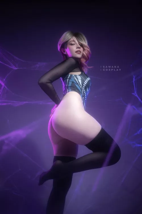 @sawaka as Gwen Stacy (Spiderverse)