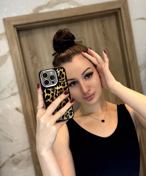 Selfies from the morning before work