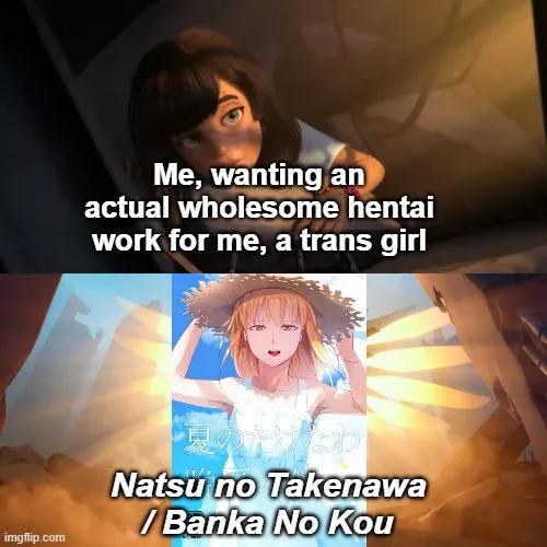 Shamelessly shilling the most awesome work of transfem-resonating hentai I've ever read