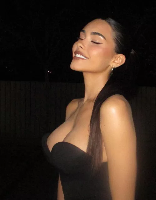 She loves showing off her tits and get them sucked or put some dick between them