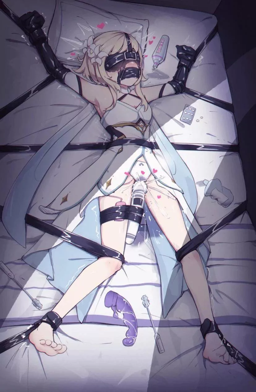 She’s tied and left cumming for hours