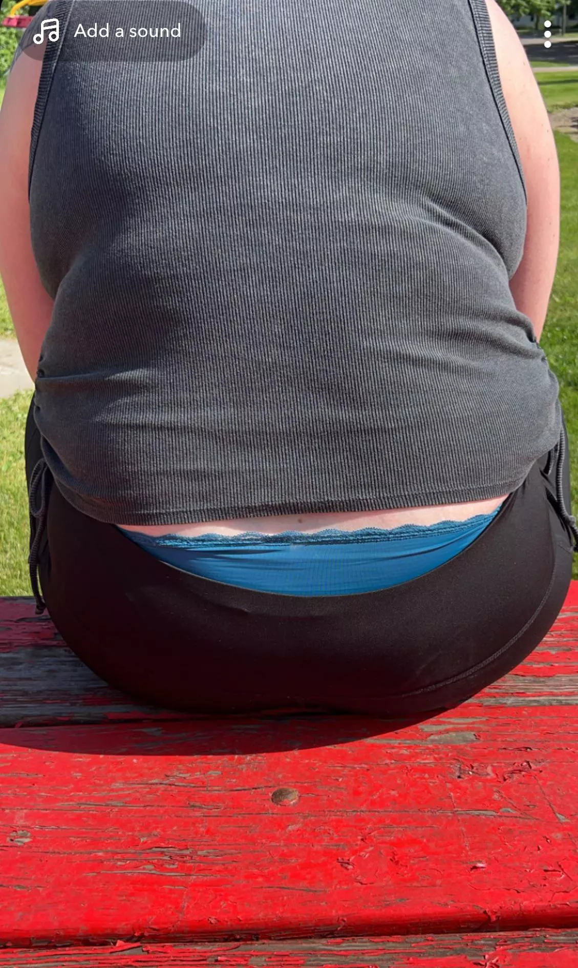 Showing off in public