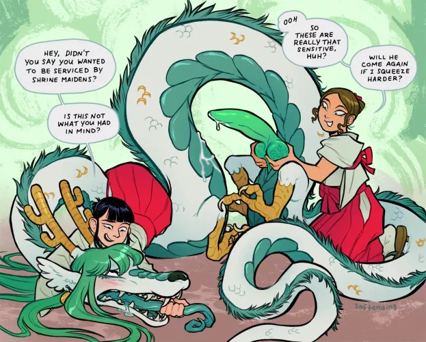 Shrine Maidens in service for the Dragon-God [MFF] (Softending)