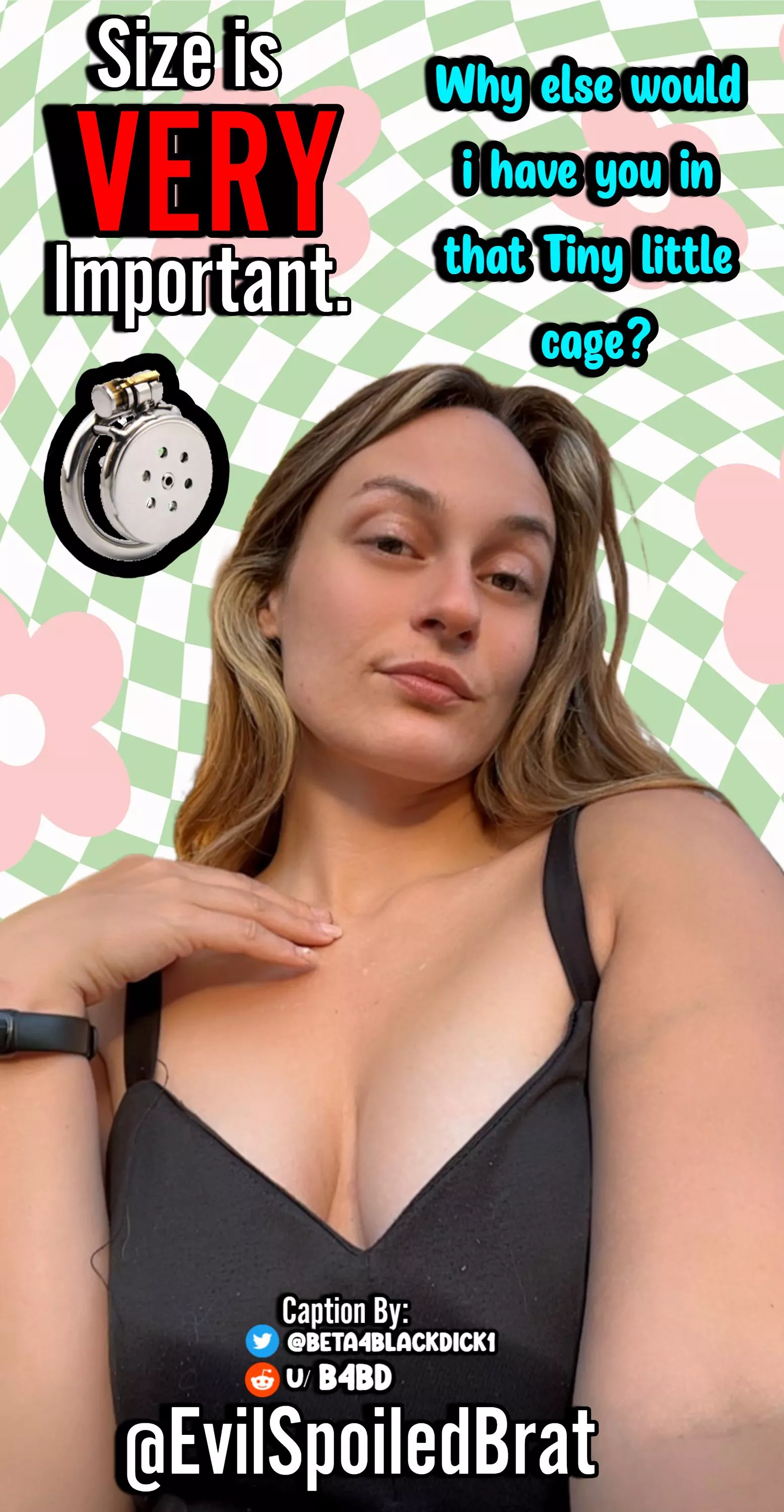 Size is VERY important.
