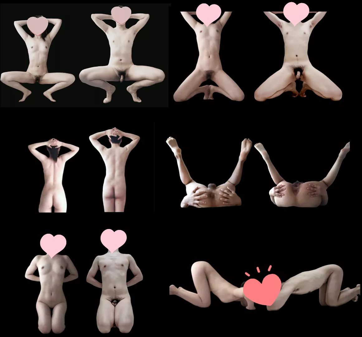 Some submissive poses we've done before...a collection