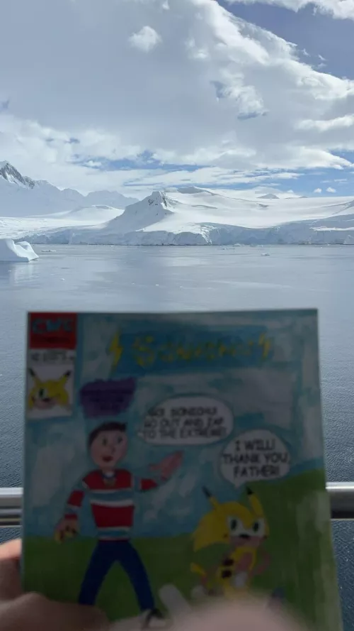 Sonichu in Antarctica 