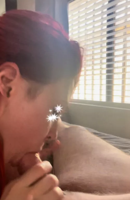 Suckin for the neighbors 