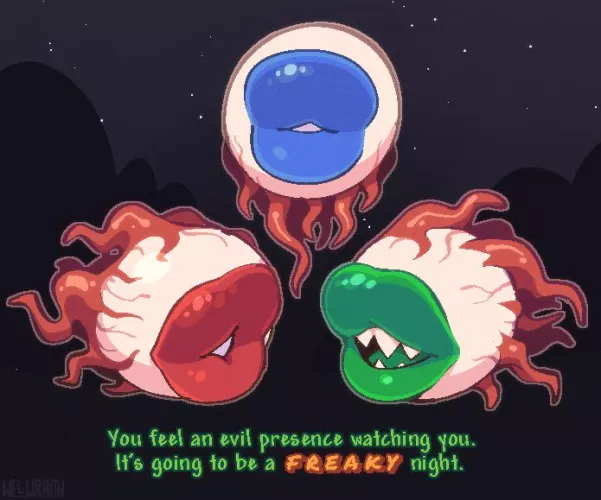 Surely we don’t find literal eyeballs hot, right guys?…. [FFF] (Welwraith)