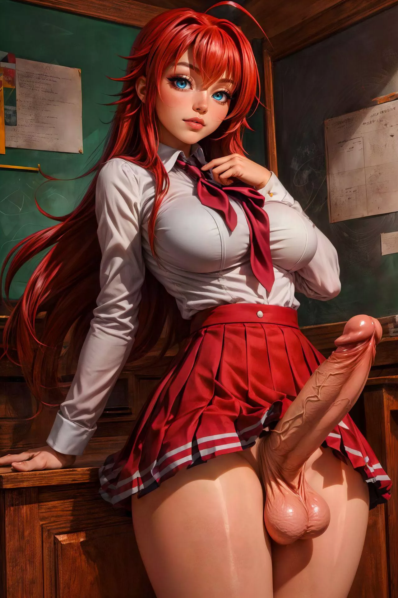 Sweet Redhead Futa