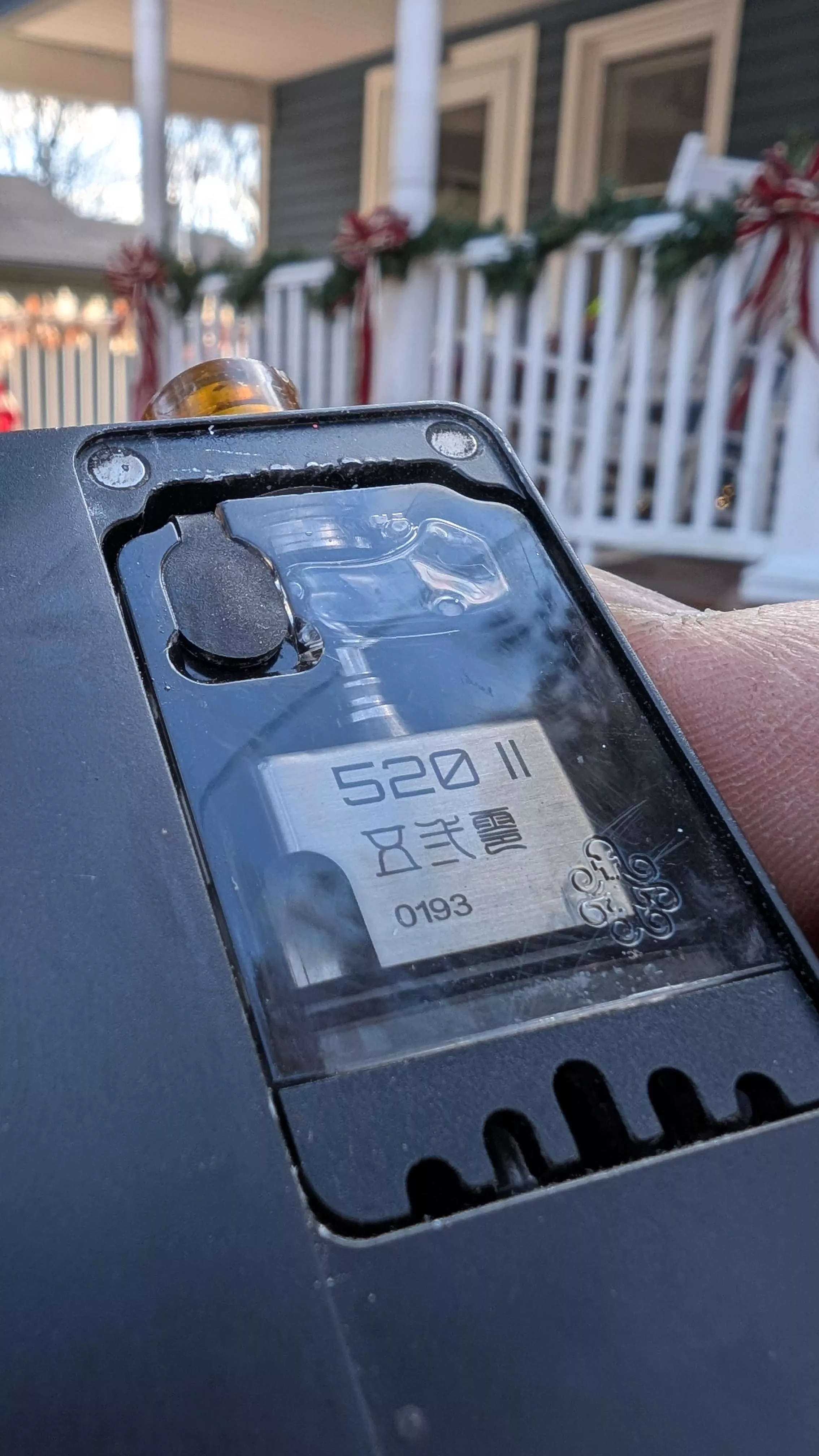 The 520 II in its natural state minus the DotMod drip tip. 