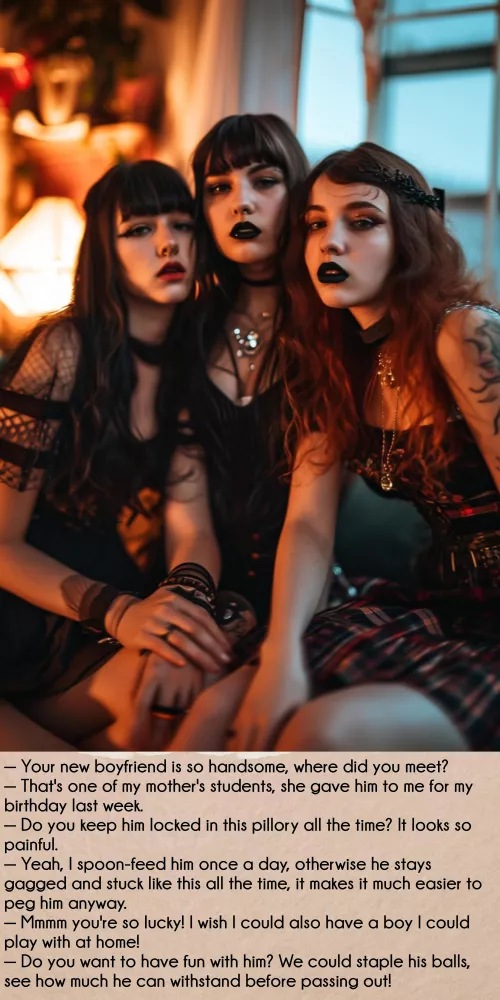 The forced boyfriend